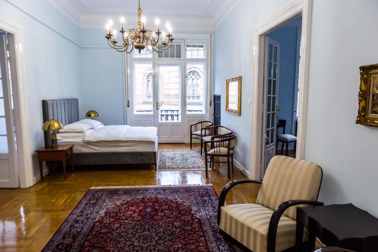 Luxury Downtown 3 Bedroom Apartment By Synagoge With Beautiful View 布达佩斯 外观 照片
