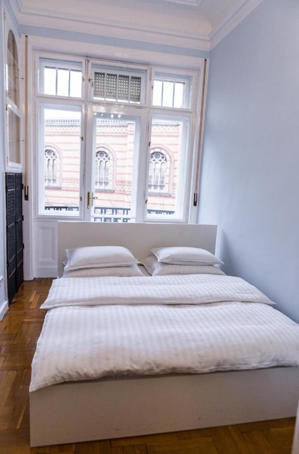 Luxury Downtown 3 Bedroom Apartment By Synagoge With Beautiful View 布达佩斯 外观 照片
