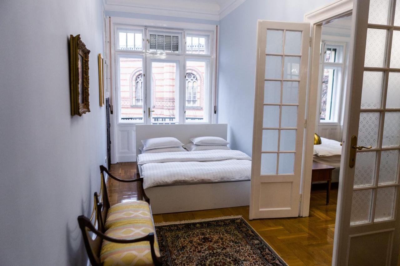 Luxury Downtown 3 Bedroom Apartment By Synagoge With Beautiful View 布达佩斯 外观 照片